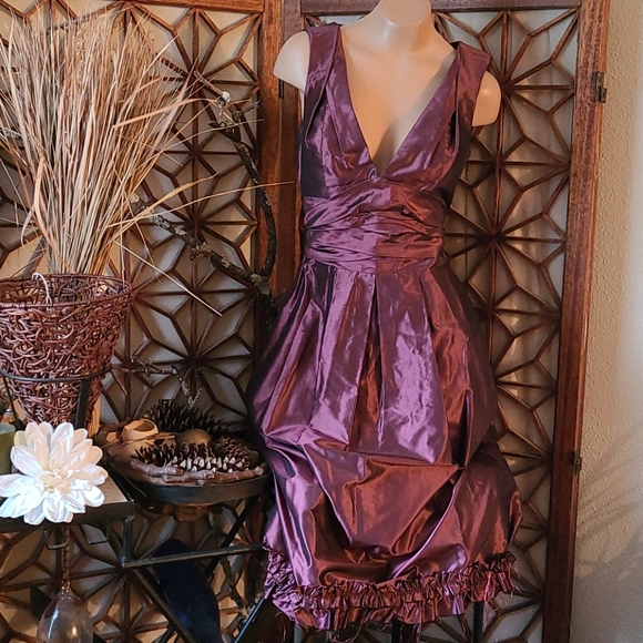 SALE VERA WANG STUNNING 2 COCKTAIL DRESS - Picture 2 of 16